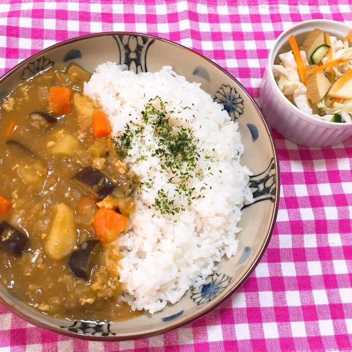 なす入りカレー